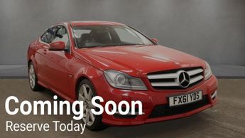 Mercedes C Class 1.8 C180 BlueEfficiency AMG Sport Edition 125 Coupe 2dr Petrol G