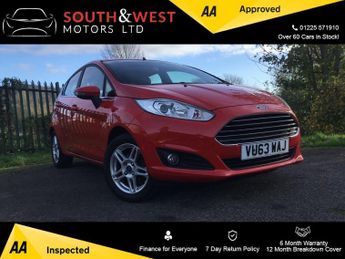 Ford Fiesta 1.0 Zetec Hatchback 5dr Petrol Manual Euro 5 (s/s) (80 ps)