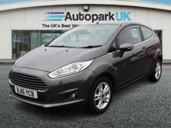 Ford Fiesta 1.25 Zetec Hatchback 3dr Petrol Manual Euro 6 (82 ps)