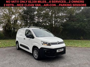 Citroen Berlingo 1.6 BlueHDi 650 Enterprise M Panel Van 5dr Diesel Manual SWB Eur