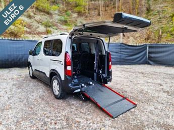 Peugeot Rifter 5 Seat Wheelchair Accessible Disabled Access Ramp Car