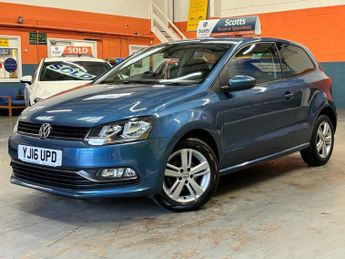 Volkswagen Polo 1.2 TSI BlueMotion Tech Match Hatchback 3 Door Petrol Manual Blu