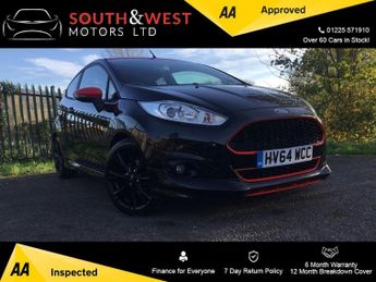 Ford Fiesta 1.0T EcoBoost Zetec S Black Edition Hatchback 3dr Petrol Manual 