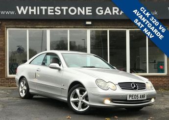 Mercedes CLK 3.2 CLK320 Avantgarde Coupe 2dr Petrol Automatic (250 g/km, 215 