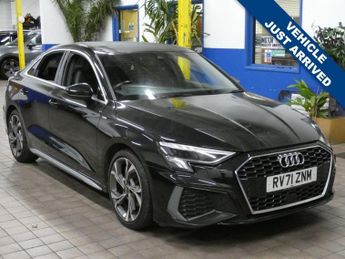 Audi A3 1.5 TFSI 35 S line Saloon 4dr Petrol S Tronic Euro 6 (s/s) (150 