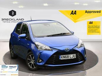 Toyota Yaris 1.5 VVT-h Icon Tech Hatchback 5dr Petrol Hybrid E-CVT Euro 6 (s/