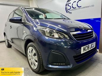 Peugeot 108 1.0 Active Hatchback 5dr Petrol Manual Euro 6 (72 ps)