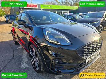 Ford Puma 1.0T ECOBOOST MHEV ST-LINE X IN BLACK WITH 18,000 MILES AND A FU