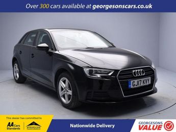 Audi A3 1.0 TFSI SE Sportback 5dr Petrol Manual Euro 6 (s/s) (116 ps)