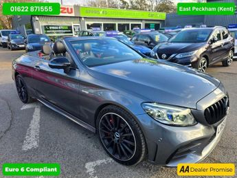 Mercedes C Class 3.0 C43S V6 AMG PREMIUM PLUS CABRIOLET 4 WHEEL DRIVE IN GREY WIT