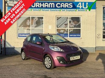 Peugeot 107 1.0 12V Active Hatchback 3dr Petrol Manual Euro 5 (68 ps)