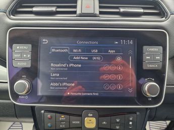 NISSAN LEAF 40kWh N-Connecta Hatchback 5dr Electric Auto (150 ps)