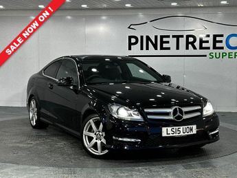 Mercedes C Class 1.6 C180 AMG Sport Edition Coupe 2dr Petrol G-Tronic+ Euro 6 (s/