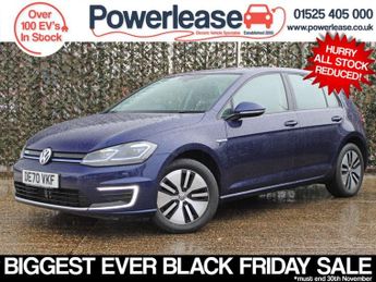 Volkswagen Golf 35.8kWh e-Golf Hatchback 5dr Electric Auto (136 ps)