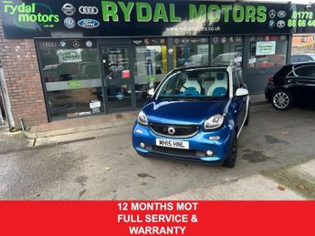 Smart ForFour 0.9T Proxy (Premium Plus) Hatchback 5dr Petrol Manual Euro 6 (s/