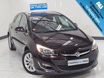 Vauxhall Astra 1.6 16v Elite Hatchback 5dr Petrol Manual Euro 5 (115 ps)