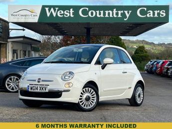 Fiat 500 1.2 Lounge Hatchback 3dr Petrol Manual Euro 6 (s/s) (69 bhp)