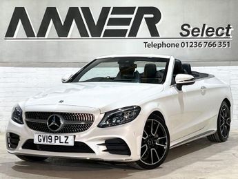 Mercedes C Class 2.0 C220d AMG Line (Premium Plus) Cabriolet 2dr Diesel G-Tronic+