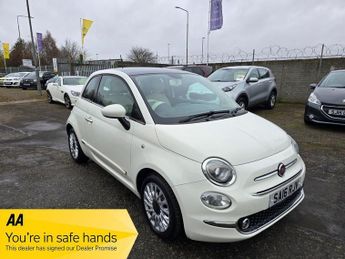 Fiat 500 1.2 Lounge Hatchback 3dr Petrol Manual Euro 6 (s/s) (69 bhp)