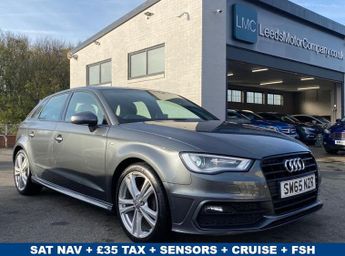 Audi A3 1.4 TFSI CoD S line Sportback 5dr Petrol Manual Euro 6 (s/s) (Na