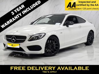 Mercedes C Class 3.0 C43 V6 AMG (Premium Plus) Coupe 2dr Petrol G-Tronic+ 4MATIC 