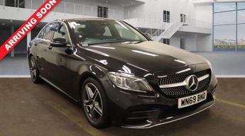 Mercedes C Class 1.5 C200 MHEV EQ Boost AMG Line (Premium) Saloon 4dr Petrol G-Tr