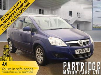 Vauxhall Zafira 1.6 16V Design MPV 5dr Petrol Manual Euro 5 (115 ps)