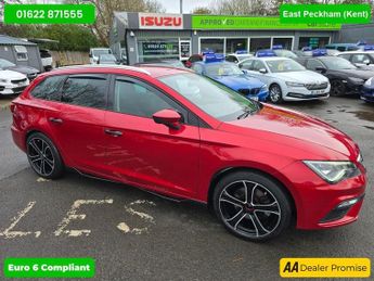 SEAT Leon 2.0 TSI FR SPORT ST IN RED WITH 44,200 MILES, 2 OWNERS FROM NEW,