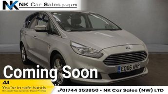 Ford S-Max 2.0 TDCi Titanium MPV 5dr Diesel Manual Euro 6 (s/s) (150 ps)