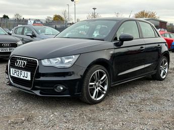 Audi A1 1.6 TDI S line Sportback 5dr Diesel Manual Black 0 Road Tax