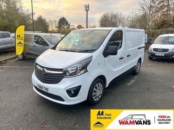 Vauxhall Vivaro 1.6 CDTi 2900 Sportive Panel Van 5dr Diesel Manual L1 H1 Euro 6 