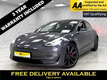 Tesla Model 3 (Dual Motor) Performance Saloon 4dr Electric Auto 4WDE (Performa