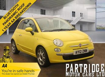 Fiat 500 1.2 Lounge Hatchback 3dr Petrol Manual Euro 5 (s/s) (69 bhp)