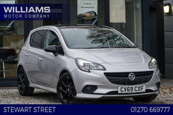 Vauxhall Corsa 1.4i SRi VX Line Nav Black Hatchback 5dr Petrol Manual Euro 6 (s