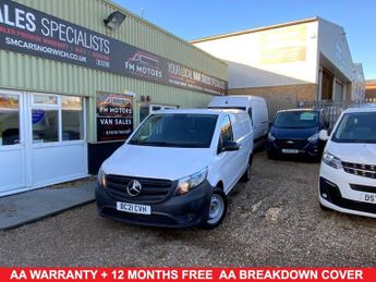 Mercedes Vito 1.7 114 CDI Progressive  Diesel Manual FWD L2 Euro 6 (s/s) (LWB)