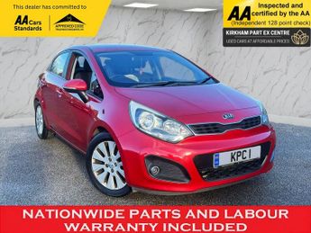 Kia Rio 1.25 2 Hatchback 5dr Petrol Manual Euro 5 (84 bhp) NATIONWIDE PA