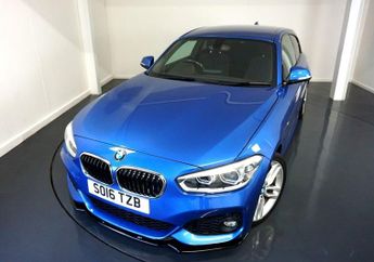 BMW 118 2.0 118d M Sport-FINISHED IN ESTORIL BLUE WITH HEXAGON ALCANTARA