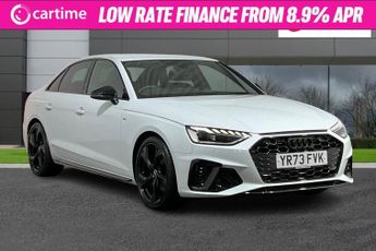 Audi A4 2.0 TFSI S LINE BLACK EDITION MHEV 4d 148 BHP Rear View Camera, 