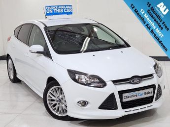 Ford Focus 1.0T EcoBoost Zetec S Hatchback 5dr Petrol Manual Euro 5 (s/s) (