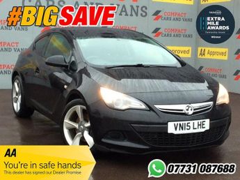 Vauxhall GTC 1.4i Turbo Sport Coupe 3dr Petrol Manual Euro 6 (s/s) (140 ps)