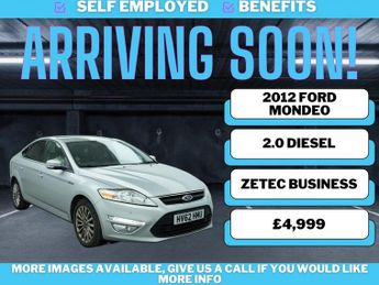 Ford Mondeo 2.0 TDCi Zetec Business Edition Hatchback 5dr Diesel Manual Euro