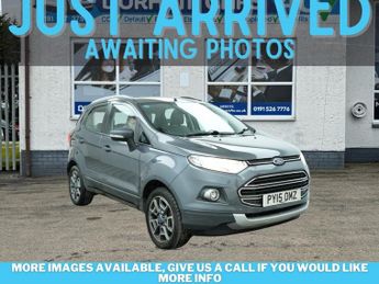 Ford EcoSport 1.0T EcoBoost Titanium SUV 5dr Petrol Manual 2WD Euro 5 (s/s) (1