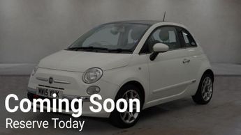 Fiat 500 1.2 Lounge Hatchback 3dr Petrol Manual Euro 6 (s/s) (69 bhp)