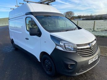 Vauxhall Vivaro 1.6 CDTi 2900 L2 H2 LWB HIGH ROOF NO VAT VAN 123 bhp