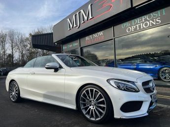 Mercedes C Class 2.1 C220d AMG Line (Premium Plus) Cabriolet 2dr Diesel G-Tronic+