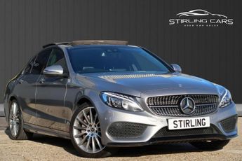 Mercedes C Class 2.1 C300dh AMG Line (Premium Plus) Saloon 4dr Diesel Hybrid G-Tr