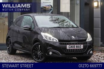 Peugeot 208 1.2 PureTech Black Edition Hatchback 3dr Petrol Manual Euro 6 (8