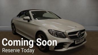 Mercedes C Class 1.5 C200 MHEV AMG Line (Premium) Cabriolet 2dr Petrol G-Tronic+ 