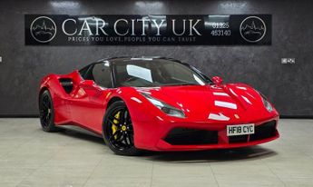 Ferrari 488 3.9T V8 GTB Coupe 2dr Petrol F1 DCT Euro 6 (s/s) (670 ps)