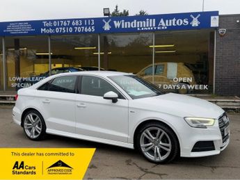 Audi A3 1.4 TFSI CoD S line Saloon 4dr Petrol Manual Euro 6 (s/s) (150 p